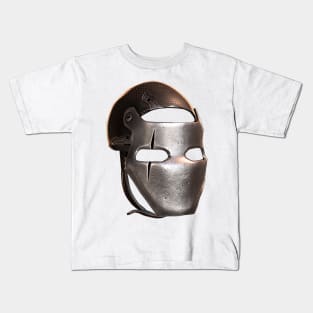 Rust Metal Mask Kids T-Shirt